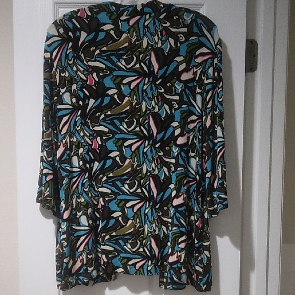 Chico's Multicolor Patterned Jacket - image 2